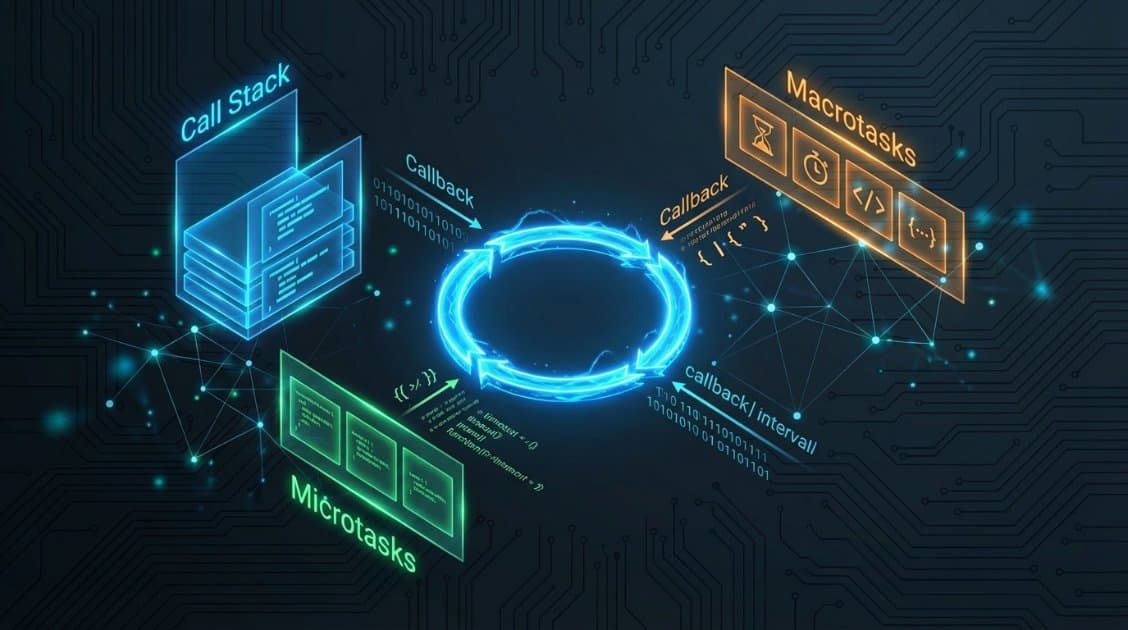 Event Loop em JavaScript: O Coração da Concorrência Não Bloqueante — Revisitado em 2025