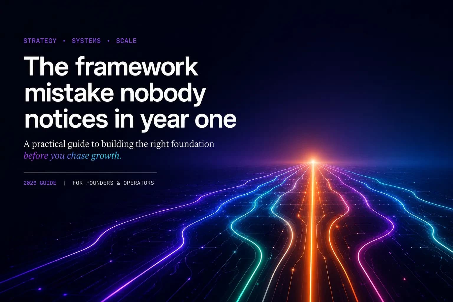 O erro de framework que ninguém percebe no primeiro ano