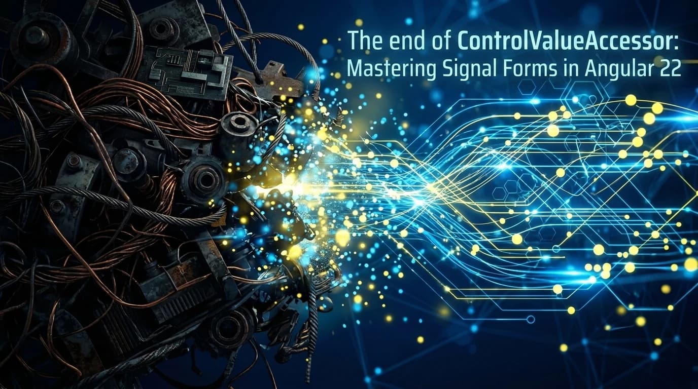 Angular 22: Replace ControlValueAccessor with Signal Forms